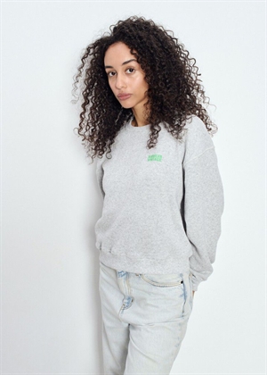 Evona sweat Melange Light Grey American Vintage 